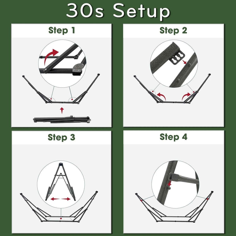 Tranquillo Universal Hammock Chair Set - Megsu